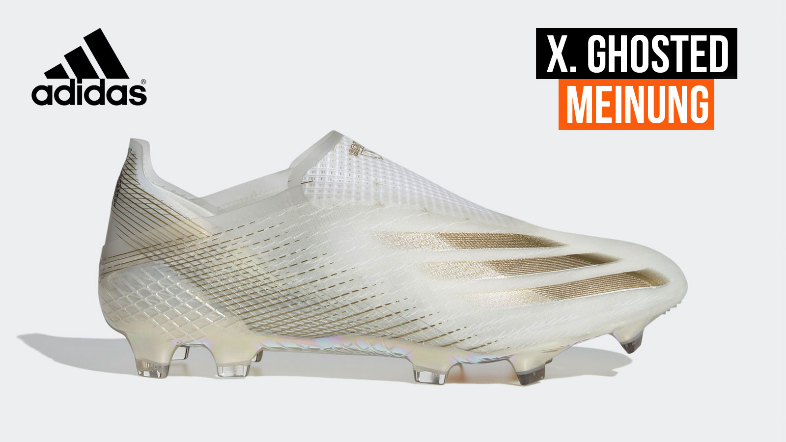 Die adidas X Ghosted mit dem X+ und X1