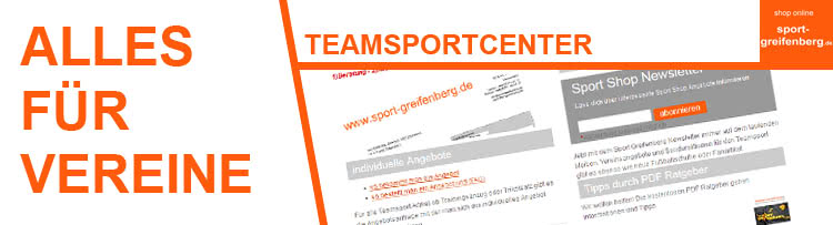 Das Teamsport Center für Vereine