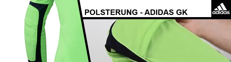 Die Abnehmbare Polsterung für Adidas Torwarttrikots