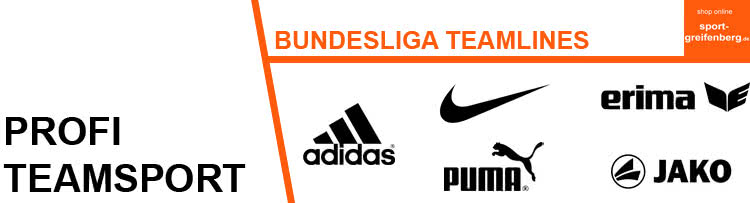 Adidas, Nike und Puma Sportbekleidung gibt es nicht nur für die Bundesliga Vereine