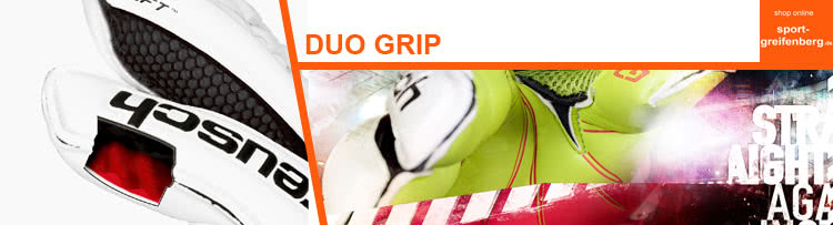 Was sind Duo Grip Torwarthandschuhe