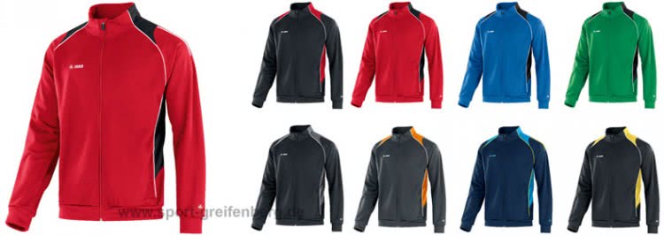 Die Jako Attack 2.0 Trainingsjacke als Kinder und Herren Sportjacke