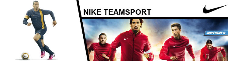 Der Nike Teamsport Shop für Vereine mit Trikots und Trainingsanzügen