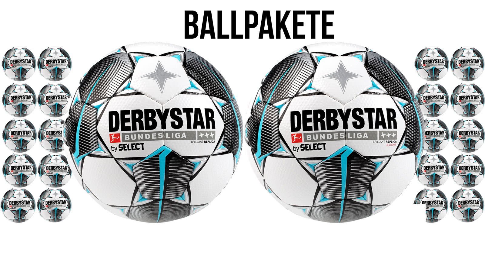 Die Derbystar Bundesliga Ballpakete für jedes Alter