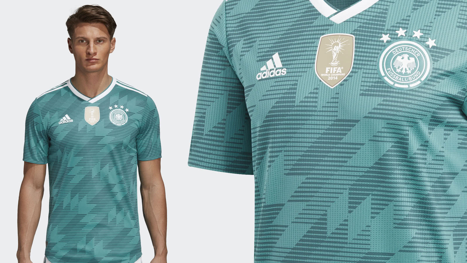 das adidas DFB Trikot Away 2018/2019 als Auswärts Trikot der Nationalmnanschaft