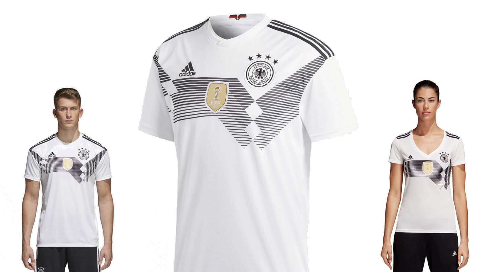 Das DFB Damen Trikot und DFB Herren Trikot im Vergleich (Unterschiede)