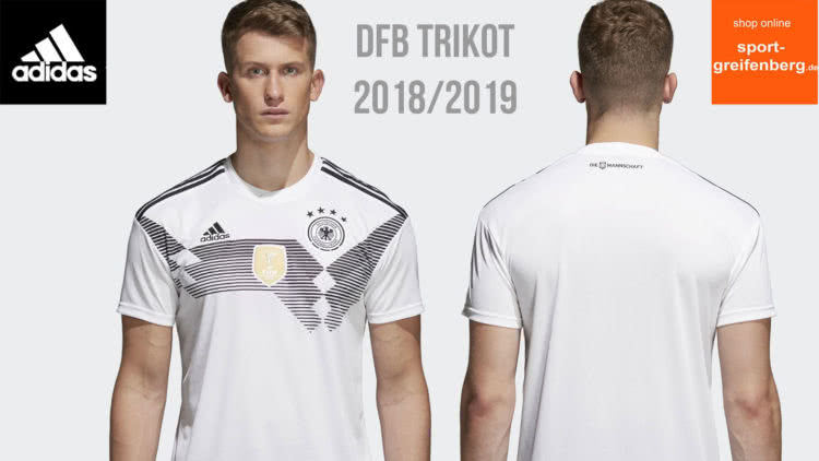 Das DFB Trikot 2018/2019 als Deutschland Trikot der WM 2018