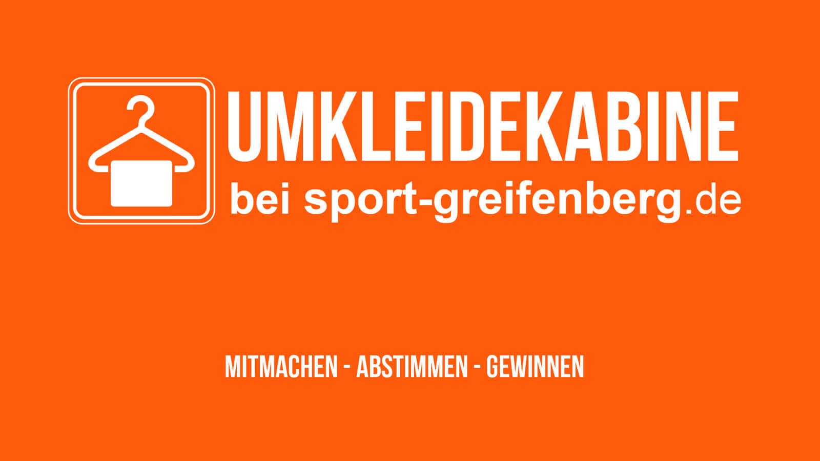 Die Die Umkleidekabine bei Sport Greifenberg als Saisonaktion für den Teamsport