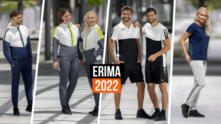 Die Erima 2022/2023 Sportbekleidung für den Teamsport