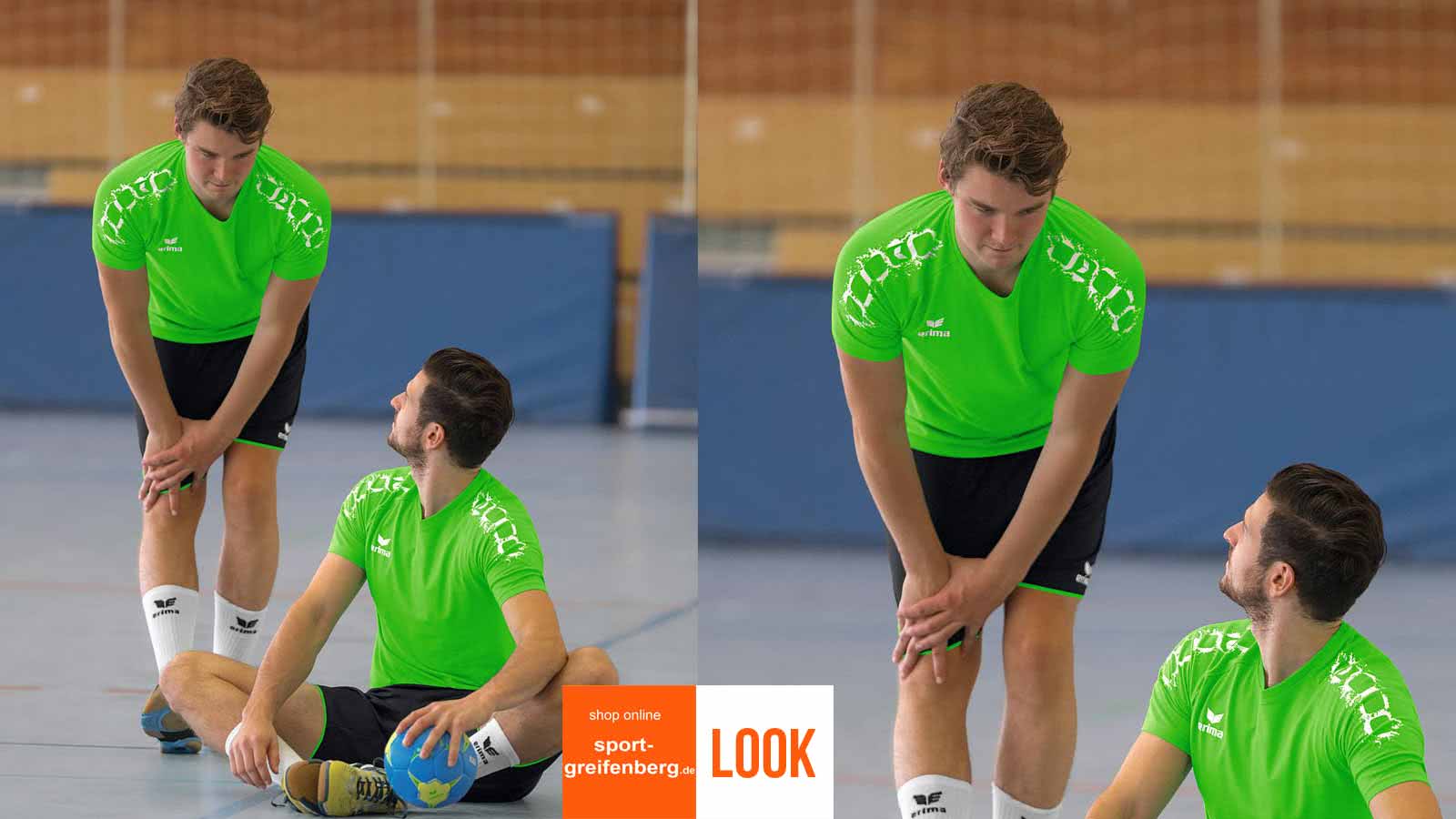 Erima Handball Training Outfit TShirt Short