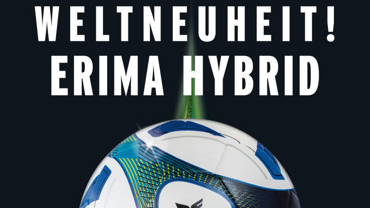 Der Erima Hybrid Training als Fußball Trainingsball