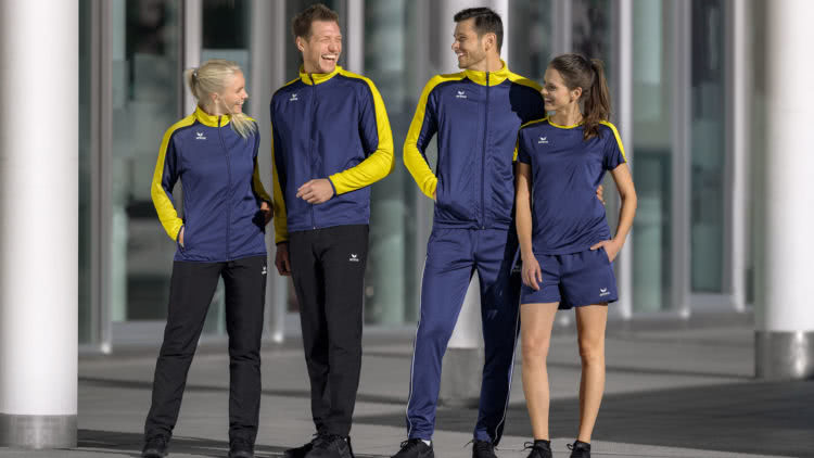 Die Erima Liga Line 2.0 Sportbekleidung in marine und gelb