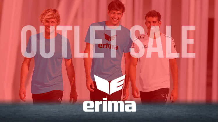 Der Erima Outlet Shop mit Sale Sonderangeboten im Shop