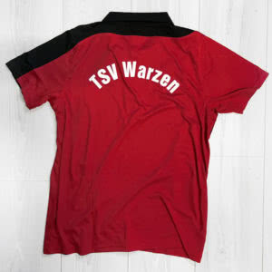 Poloshirt Bedruckung incl. TSV Warzen bei den Erima Poloshirt