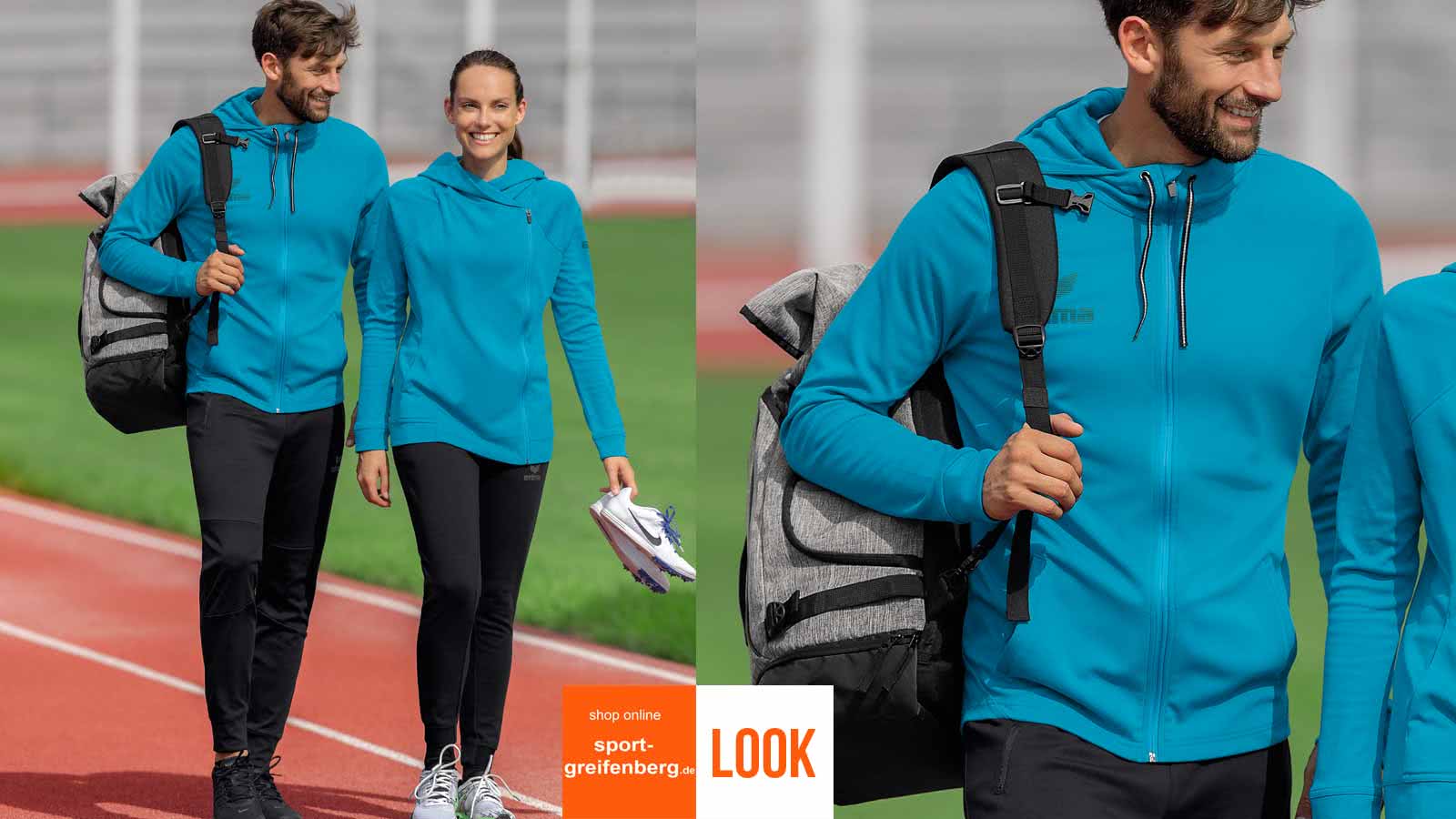 Erima Pre-Training-Set Erima Pre-Training-Set mit Kapuzenjacke und Hose