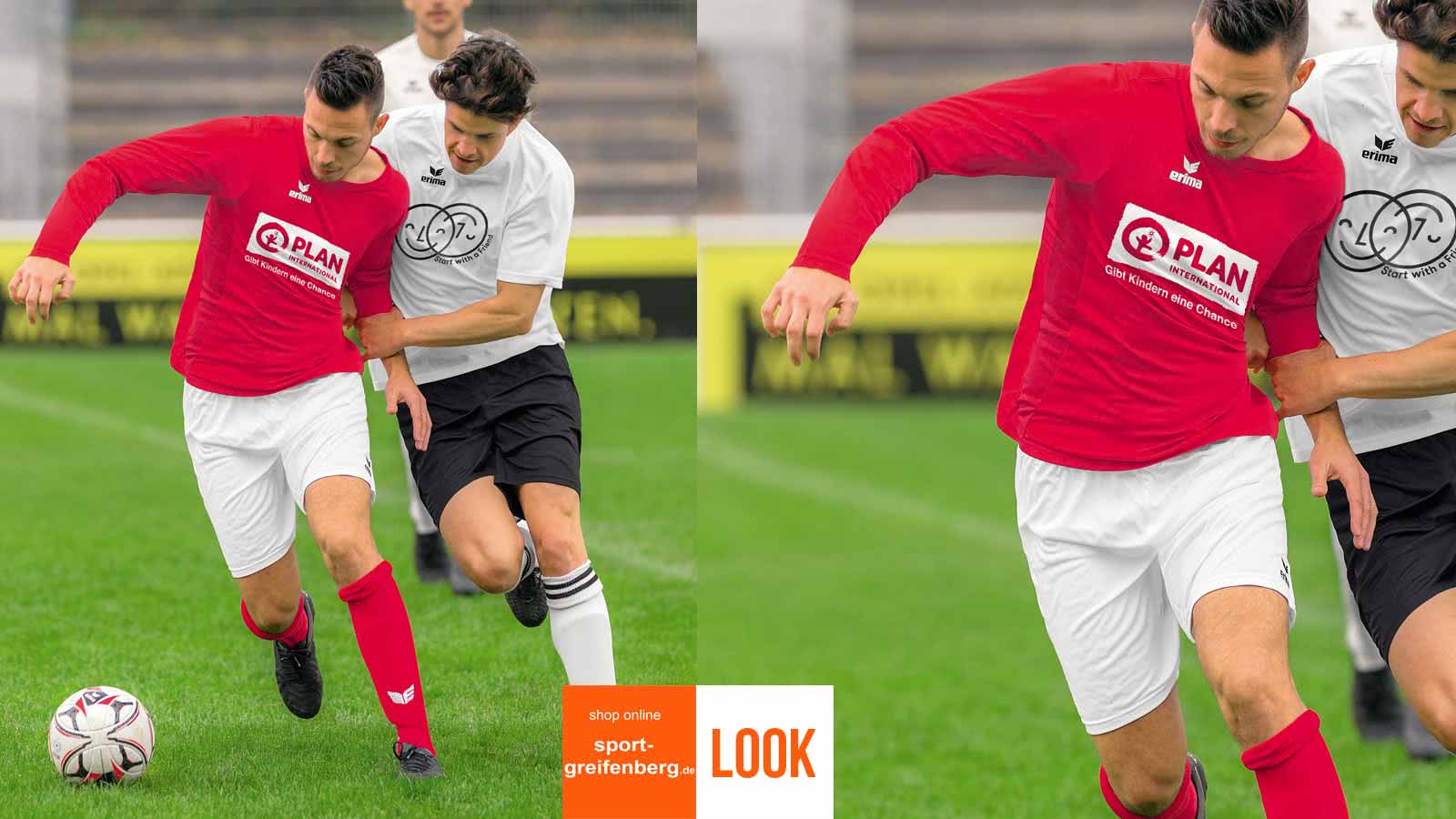 Erima Trikot Set rot weiß Das Erima Trikot Set rot weiß mit einem roten oder weißen Trikot