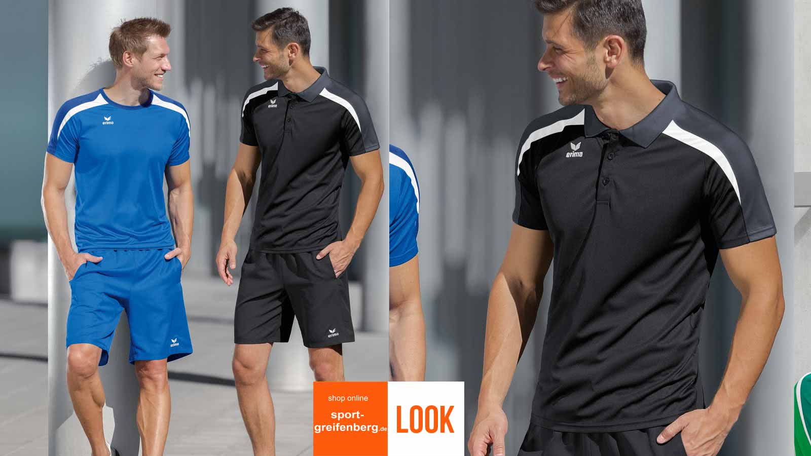 Erima Sommer Outfit Poloshirt Das Erima Sommer Outfit Poloshirt mit einem Poloshirt und einer Short