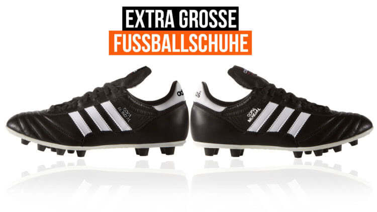 Die Extra Große Fußballschuhe in 49 und 50