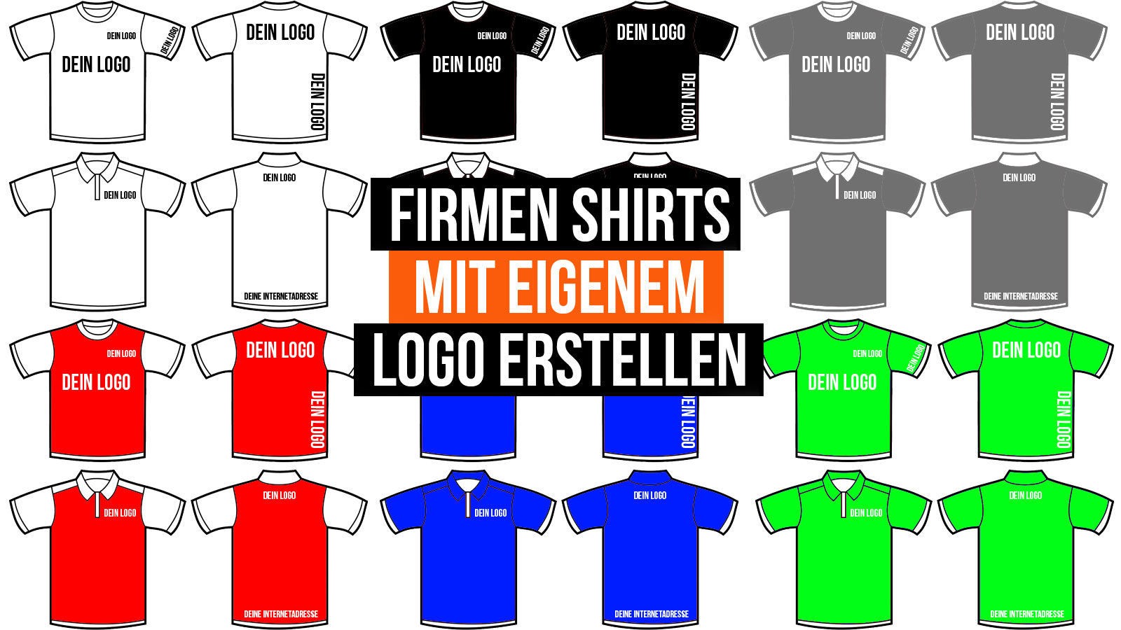 so kannst du Firmenshirts mit deinem Logo erstellen