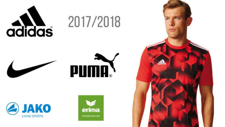 Die Fußball Trikots 2017/2018 von Adidas, Nike sowie Puma, Jako und Erima