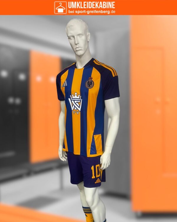 gelb blaue adidas Locker Room Trikots