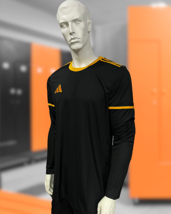 gelb schwarze adidas Locker Room Trikots auch mit Bedruckung