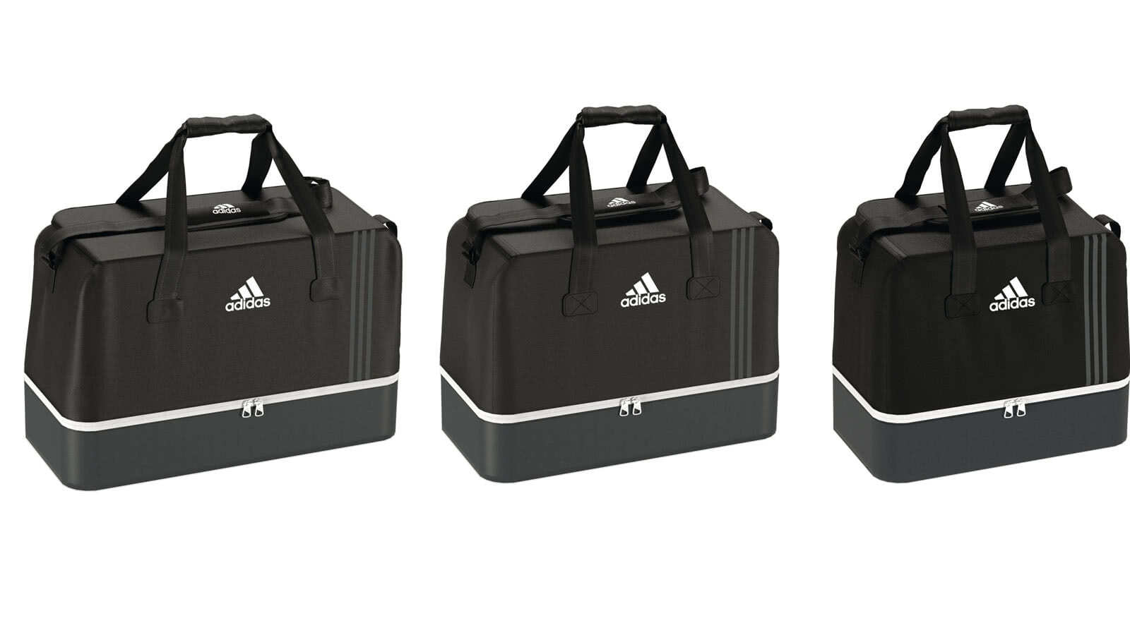 Die Größen der Adidas Sporttaschen (Adidas Tiro 17 Teambag) aus dem Katalog