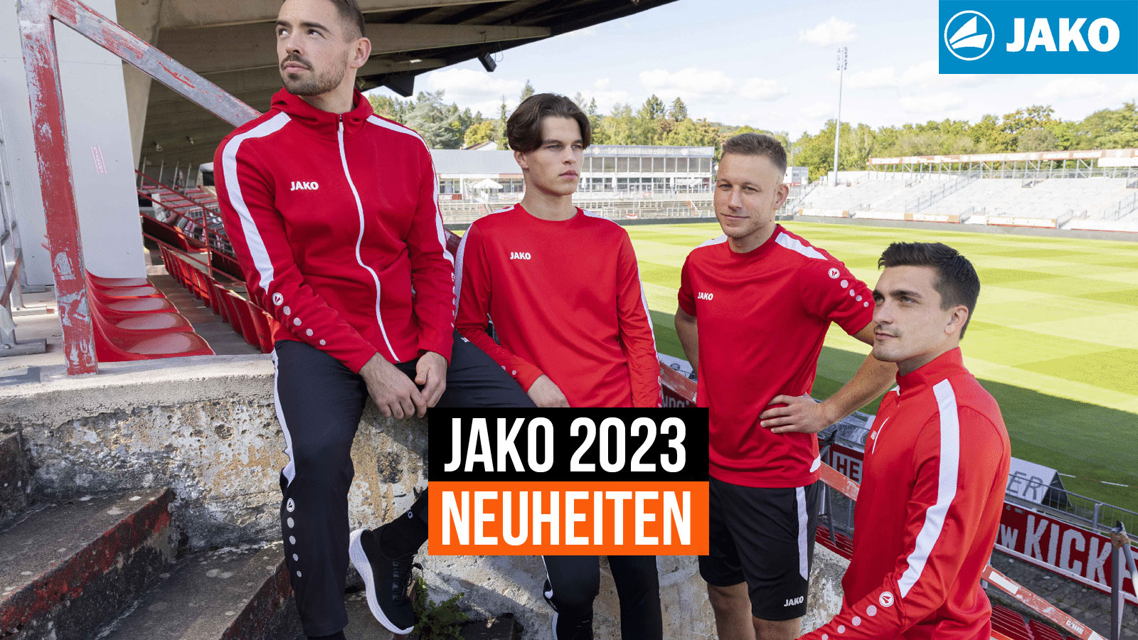 die Jako 2023 Teamsport Neuheiten mit Trikots, Trainingsanzügen und der Teamline