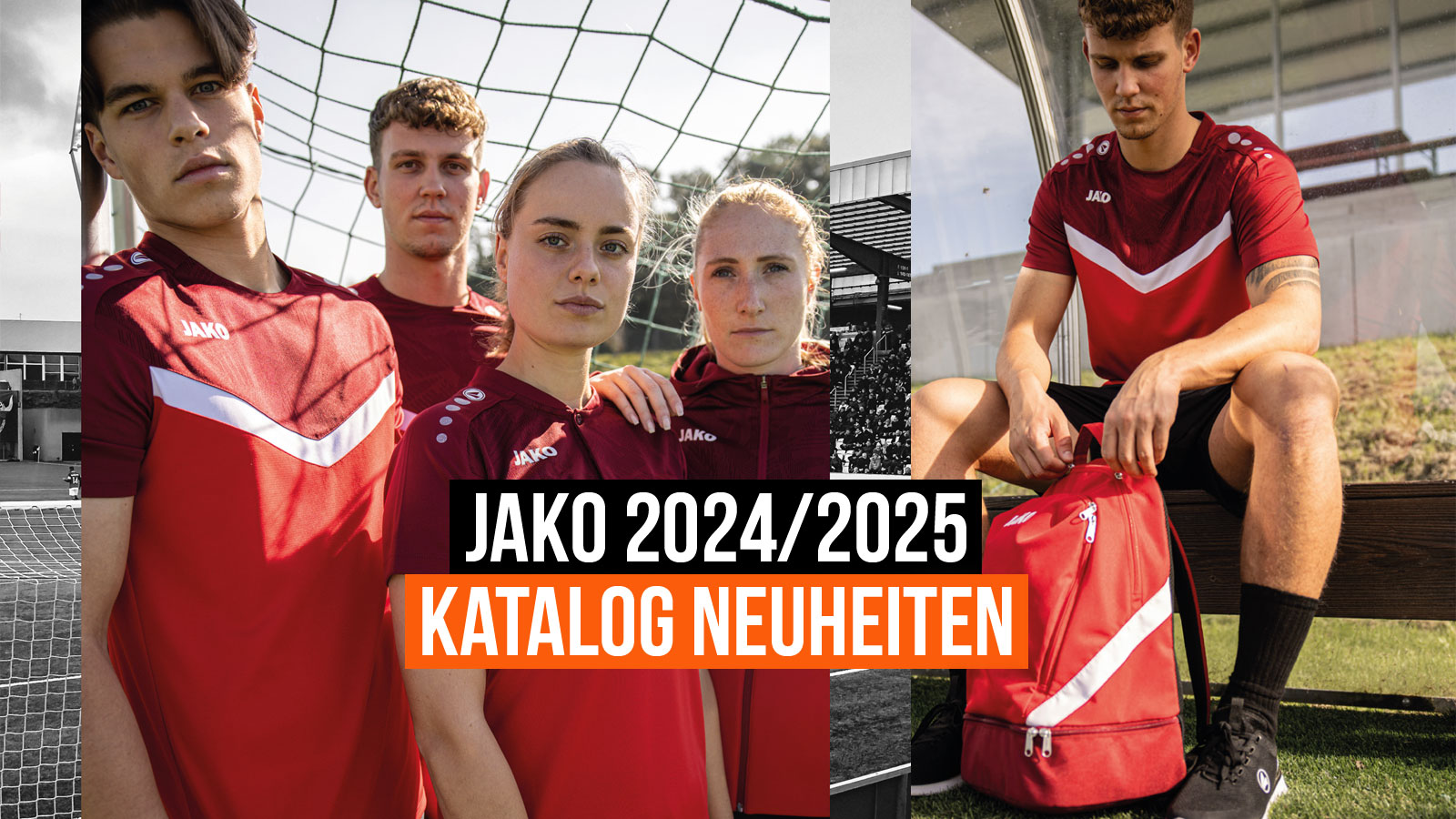 Die Jako 2024/2025 Teamsport Katalog Neuheiten mit der Teamline und den Trikots