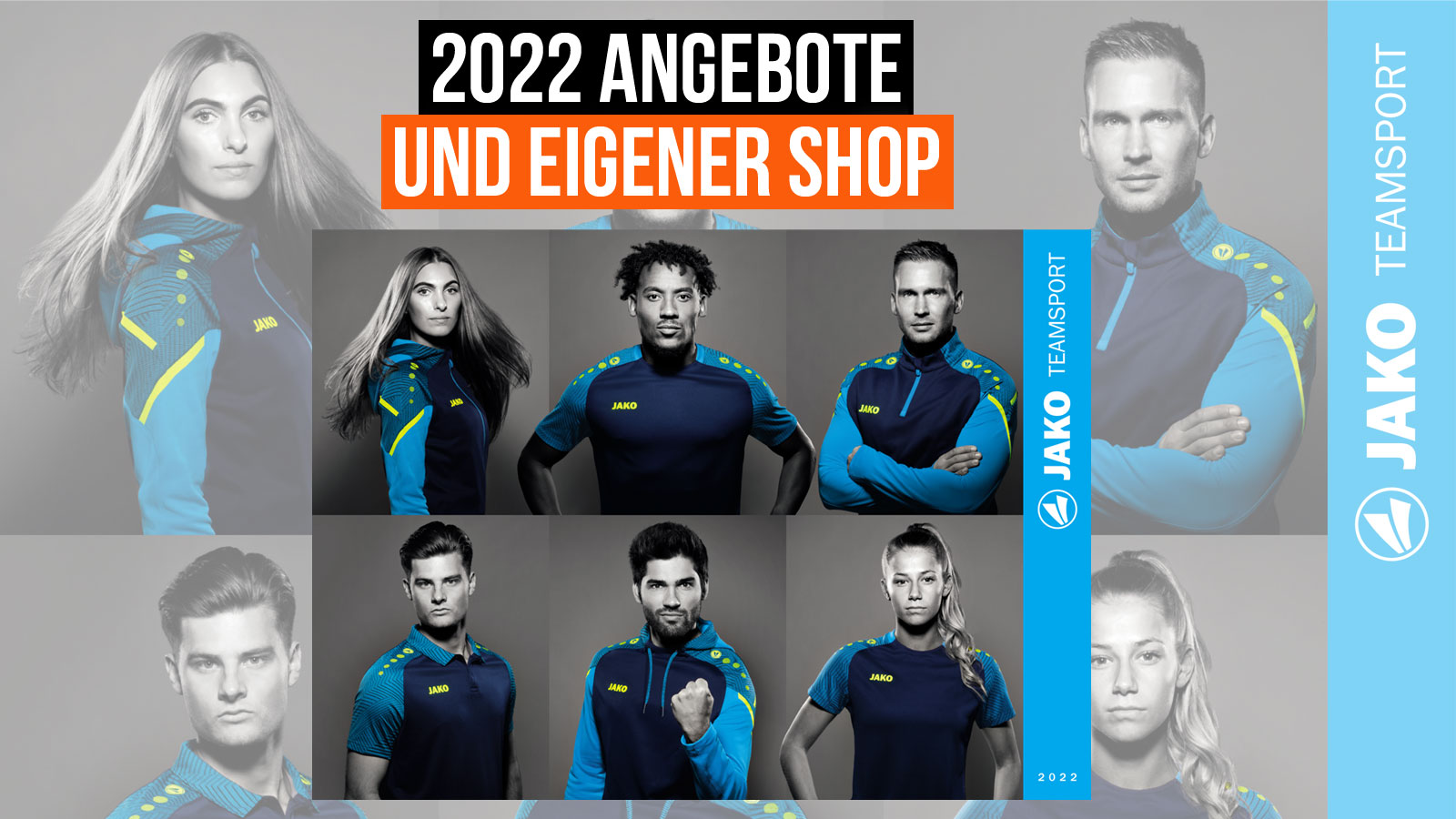 Jako Katalog 2022/2023 Angebote und eigener Team Shop