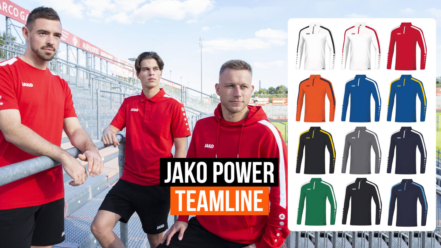 Jako 2023 Teamsport - Trikots - Trainingsanzüge | alles neu