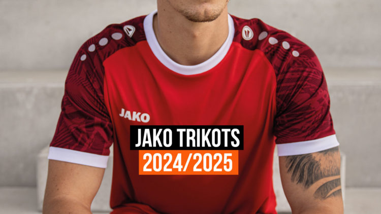 die neuen Jako Trikots 2024/2025 für Trikotsätze mit dem Iconic Jersey