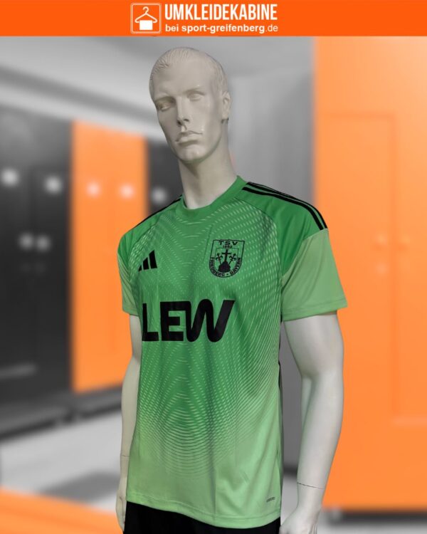 kompletter adidas Trikotsatz mit Bedruckung Torwart