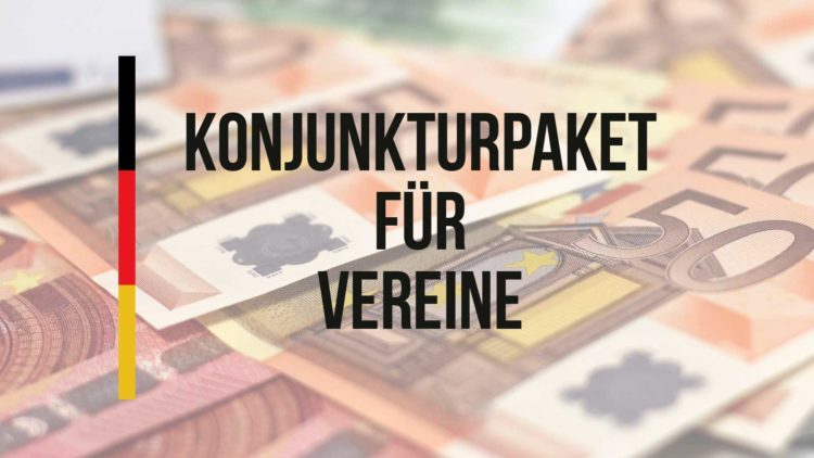 Das Konjunkturpaket für Vereine und Mannschaften jetzt anfordern