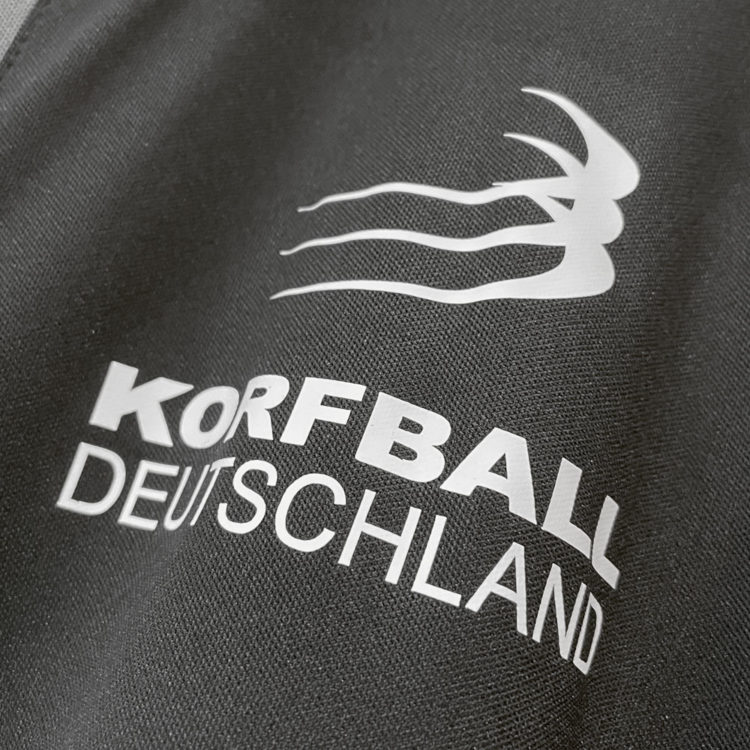 Korfball Deutschland Logo für die Trainingsjacken