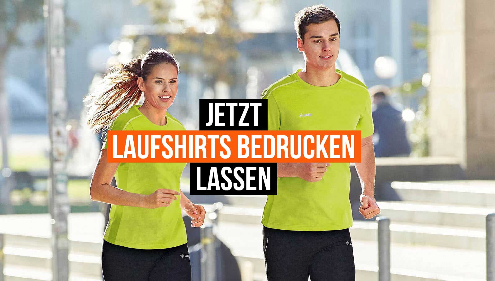 Jetzt kannst du Laufshirts bedrucken lassen