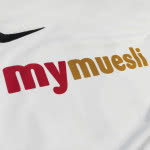 Nike Trikots mit mymuesli.com Werbung