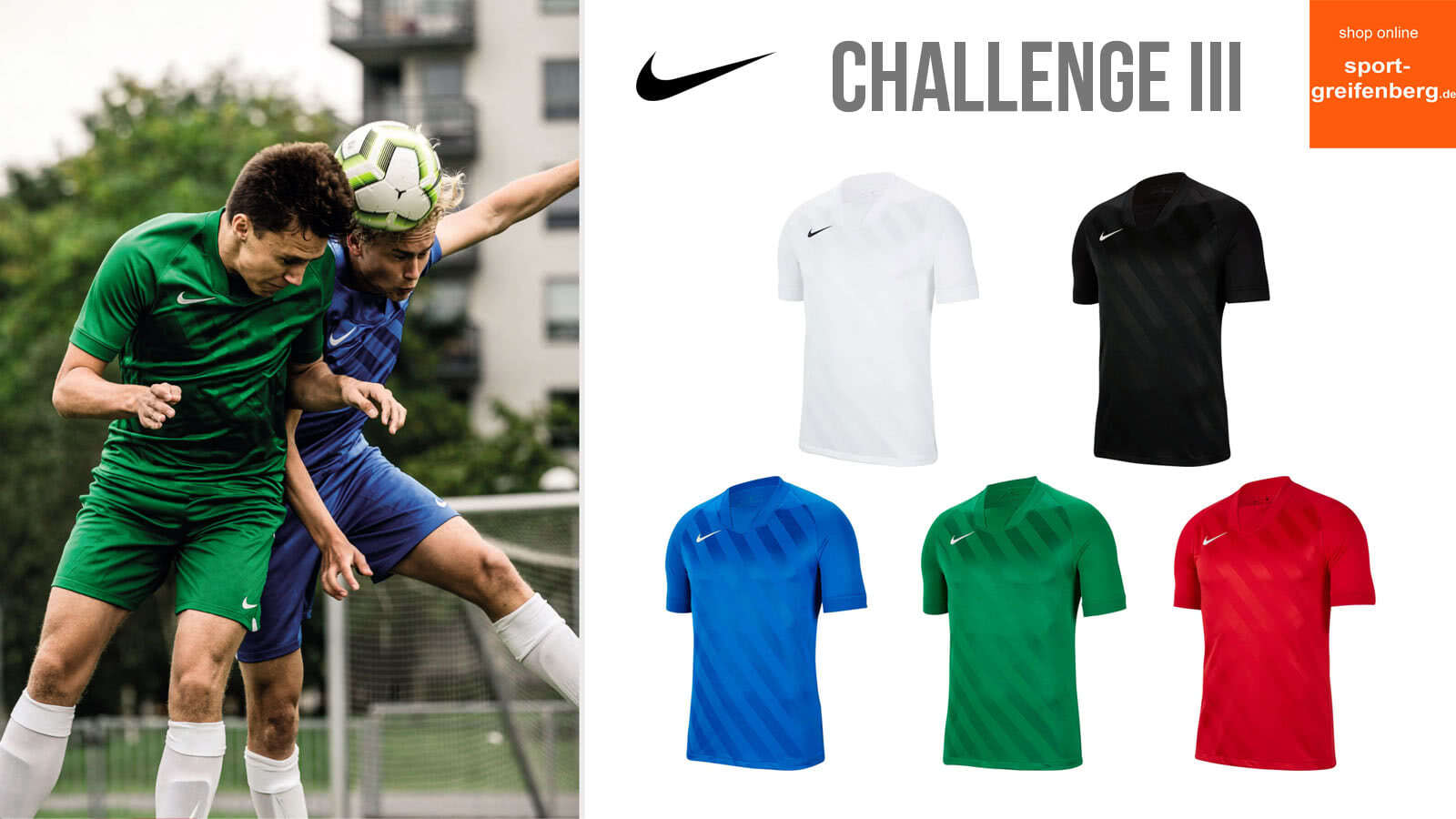 Das Nike Challenge III Trikot im Fußball Katalog 2020/2012