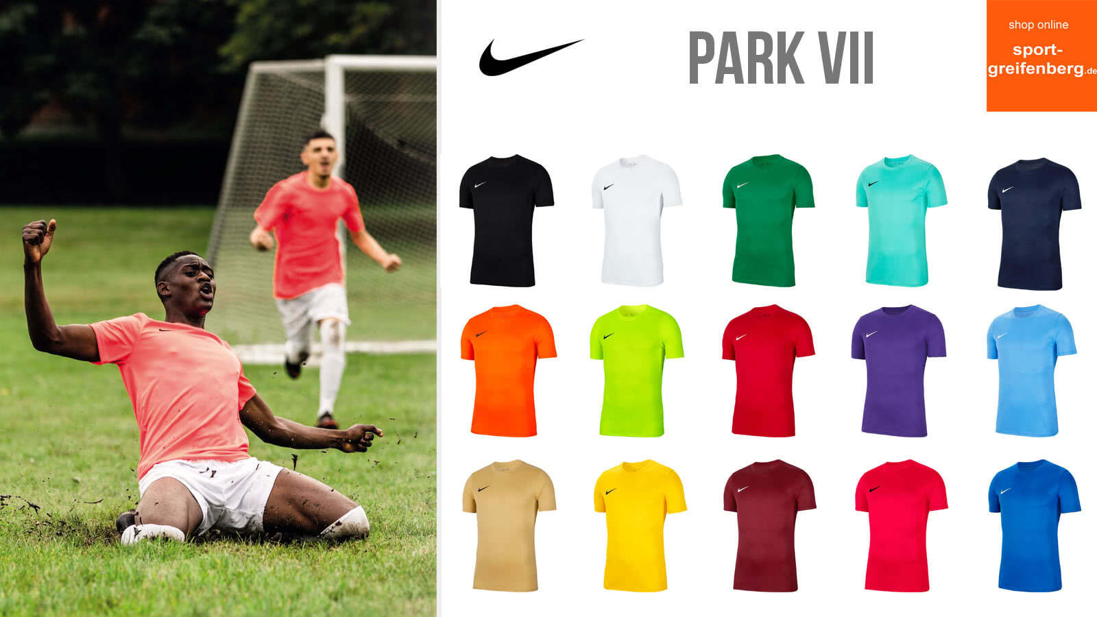 Das Nike Park VII Trikot/Jersey für den Katalog 2020/2021