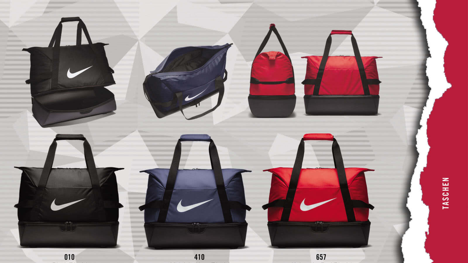Die Nike Duffel Sporttasche als Tasche für alle Sportarten