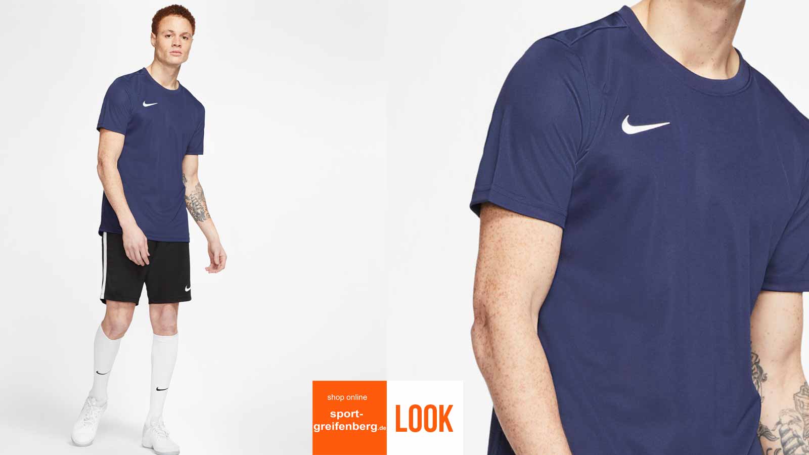 Das Nike Trikot Set Park dark blue mit Trikot, Hose und Stutzen