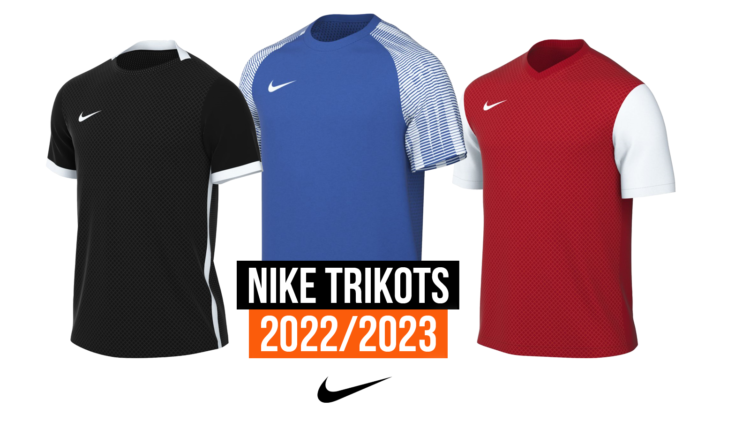 Die neuen Nike Trikots 2022/2023 mit dem Challenge IV, Academy und Premier II Jersey