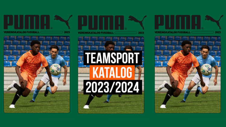 Der Puma Katalog 2023/2024 für den Fußball und Teamsport