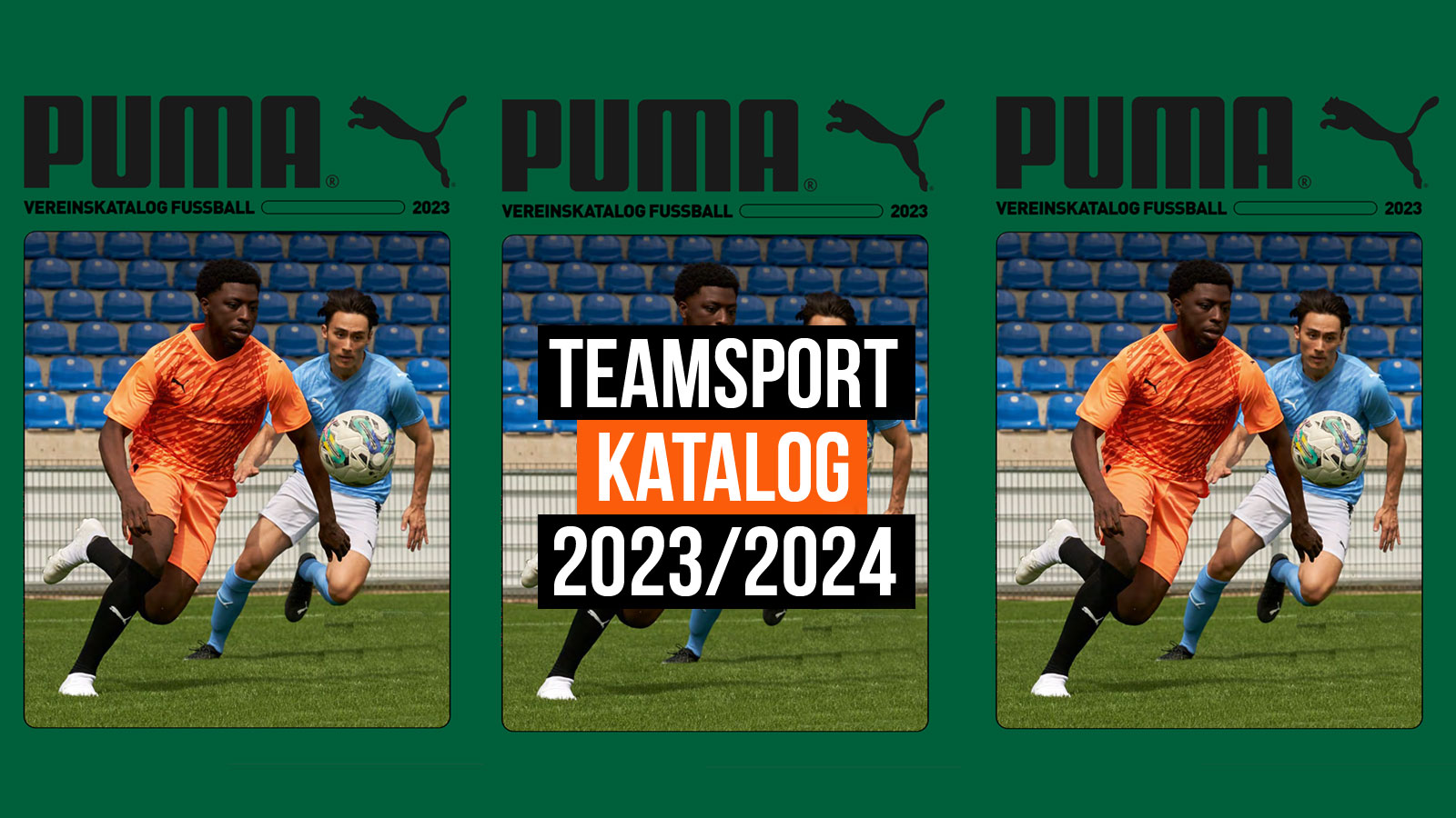 Der Puma Katalog 2023/2024 für den Fußball und Teamsport