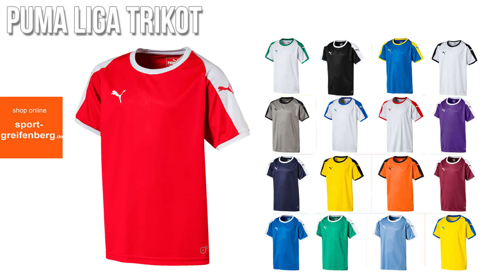 Das Puma Liga Trikot und Jersey als Puma Trikot 2018/2019