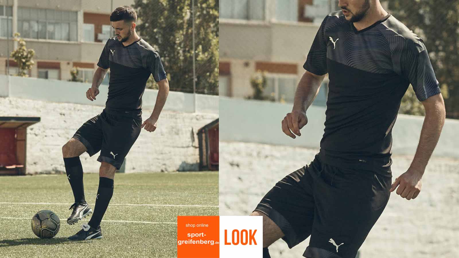 das Puma Profi Training Set und Outfit