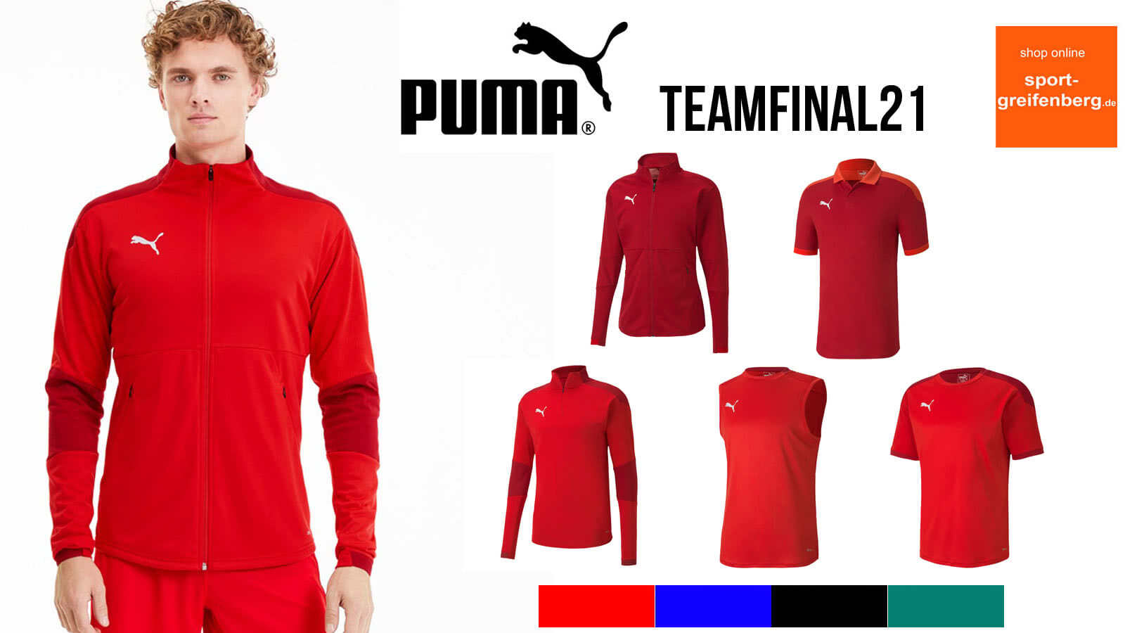 Die Puma Teamfinal 21 Linie im Katalog 2020 und 2021