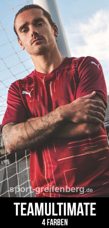 das Puma teamUltimate Jersey als eines der Puma Trikots 2021/2022