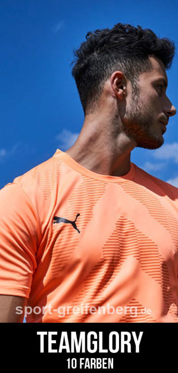 das Puma teamGlory Jersey als Trikot für die Saison 2022/2023