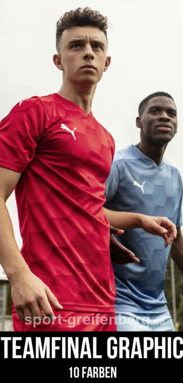 Das Puma teamfinal 21 Graphic Trikot für die Saison 2020/2021